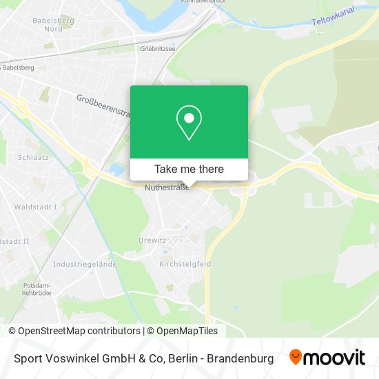 Карта Sport Voswinkel GmbH & Co