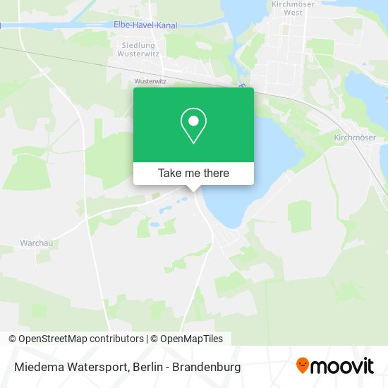 Miedema Watersport map