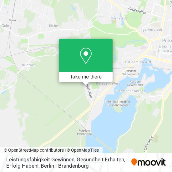 Leistungsfähigkeit Gewinnen, Gesundheit Erhalten, Erfolg Haben! map