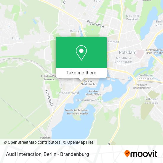 Audi Interaction map