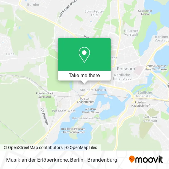 Карта Musik an der Erlöserkirche
