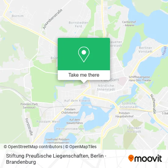 Карта Stiftung Preußische Liegenschaften