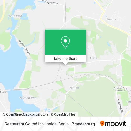 Карта Restaurant Golmé Inh. Isolde