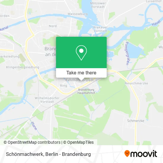 Карта Schönmachwerk