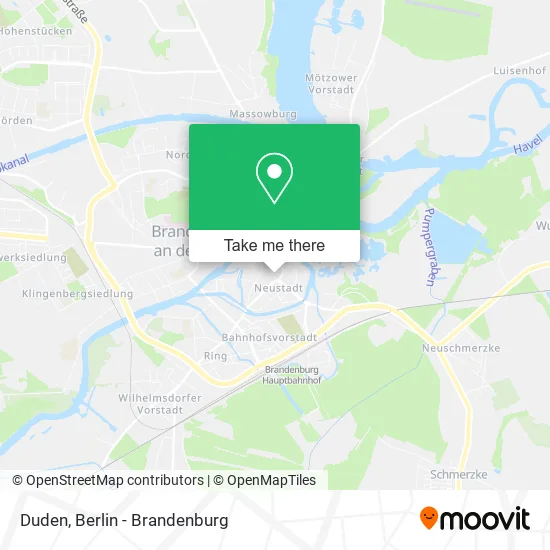 Duden map