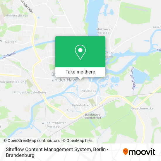 Карта Siteflow Content Management System