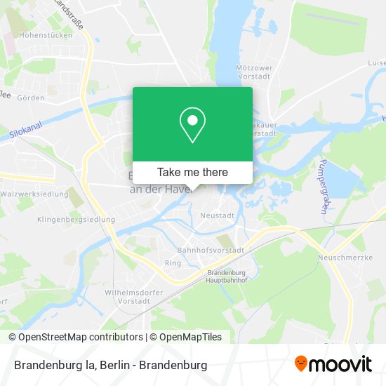 Brandenburg la map