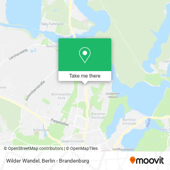 Карта Wilder Wandel