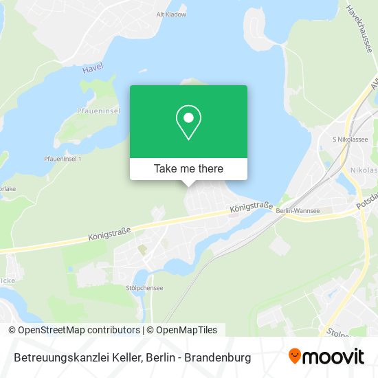 Betreuungskanzlei Keller map