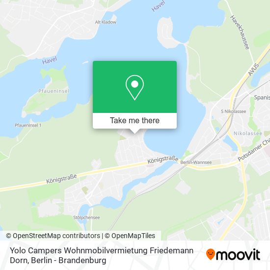 Yolo Campers Wohnmobilvermietung Friedemann Dorn map