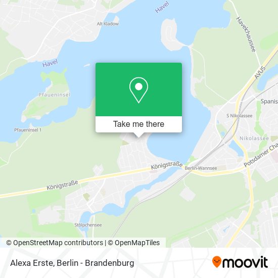 Alexa Erste map