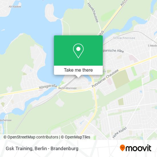 Gsk Training map