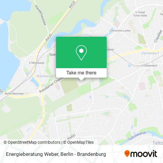 Energieberatung Weber map