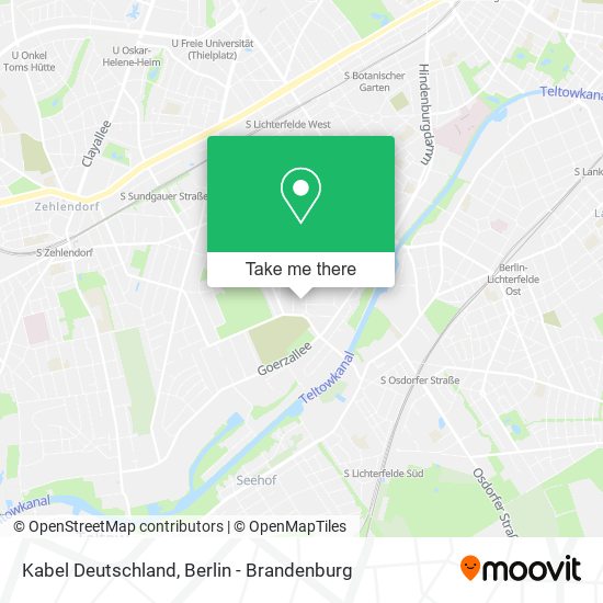 Kabel Deutschland map