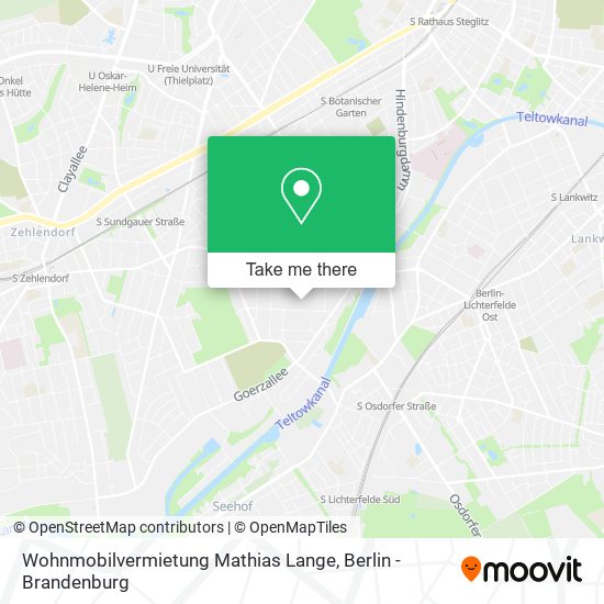 Wohnmobilvermietung Mathias Lange map