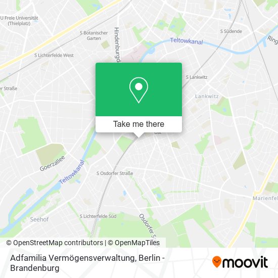 Adfamilia Vermögensverwaltung map