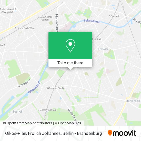 Карта Oikos-Plan, Frölich Johannes