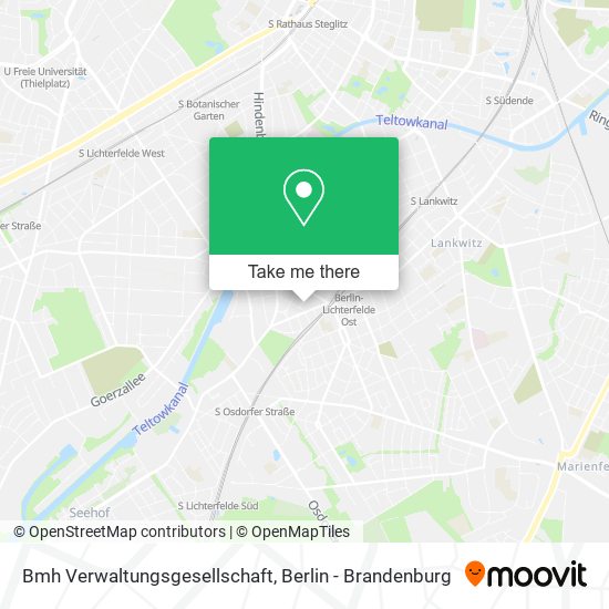 Bmh Verwaltungsgesellschaft map