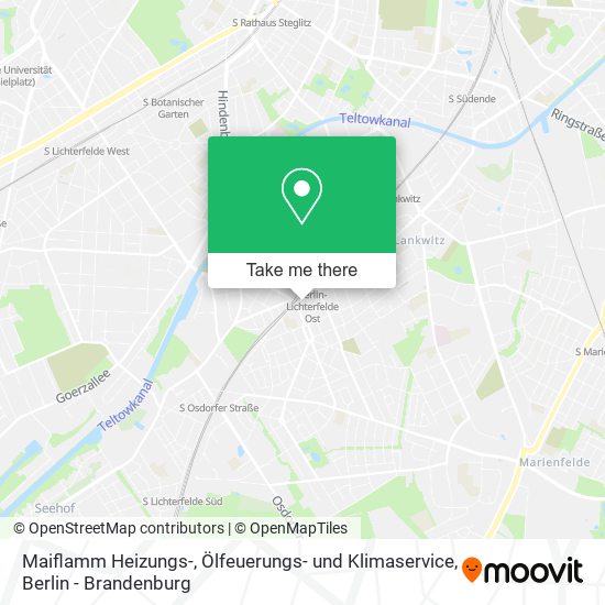 Maiflamm Heizungs-, Ölfeuerungs- und Klimaservice map