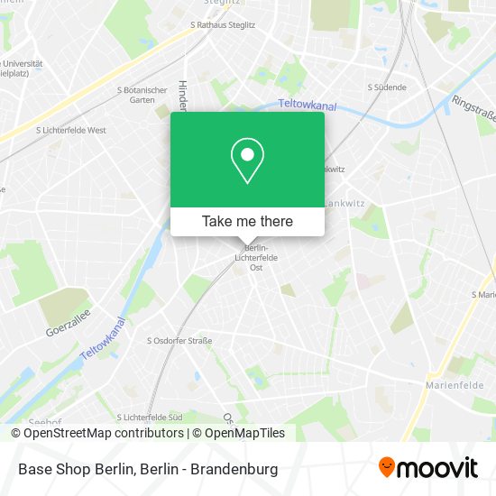 Base Shop Berlin map