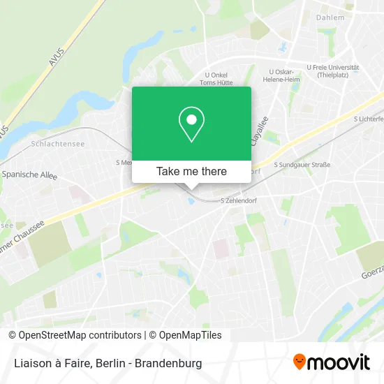 Карта Liaison à Faire