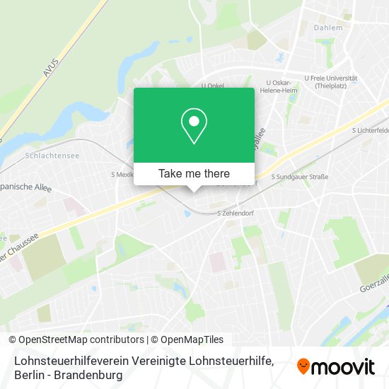 Lohnsteuerhilfeverein Vereinigte Lohnsteuerhilfe map