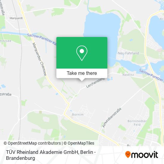 Карта TÜV Rheinland Akademie GmbH