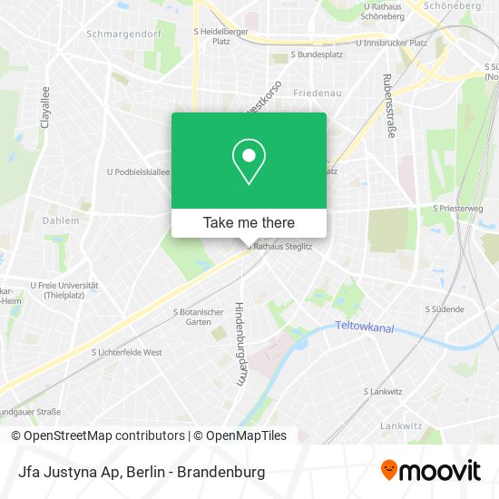 Jfa Justyna Ap map