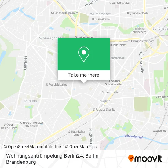 Wohnungsentrümpelung Berlin24 map