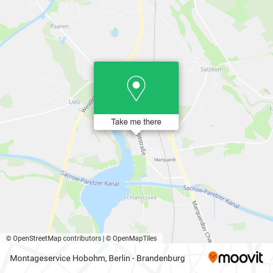 Montageservice Hobohm map
