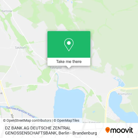 Карта DZ BANK AG DEUTSCHE ZENTRAL GENOSSENSCHAFTSBANK