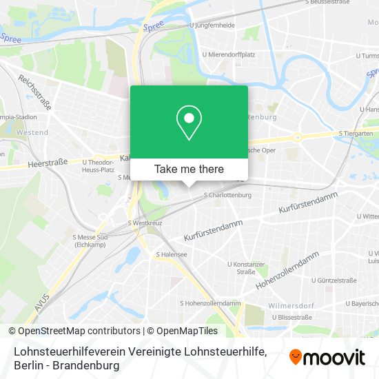 Lohnsteuerhilfeverein Vereinigte Lohnsteuerhilfe map