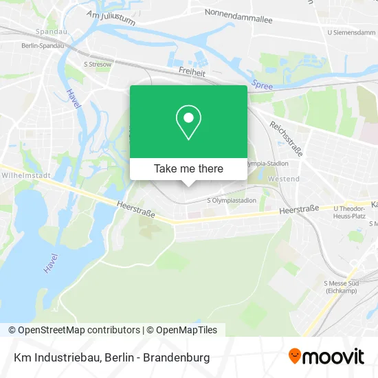 Карта Km Industriebau