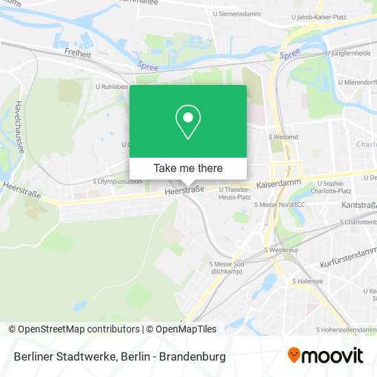 Карта Berliner Stadtwerke