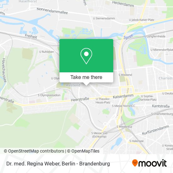 Dr. med. Regina Weber map