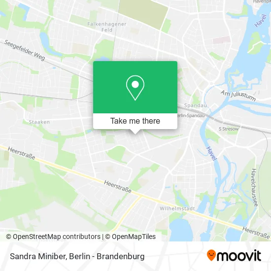 Карта Sandra Miniber