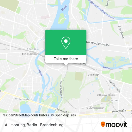 Карта All-Hosting