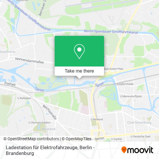 Ladestation für Elektrofahrzeuge map