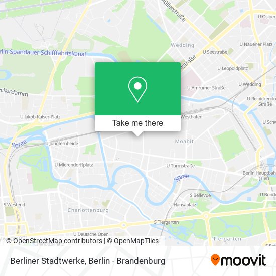 Berliner Stadtwerke map