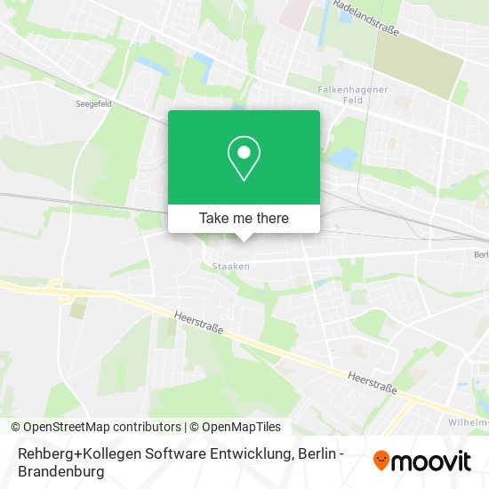Rehberg+Kollegen Software Entwicklung map