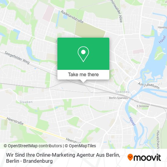 Карта Wir Sind Ihre Online-Marketing Agentur Aus Berlin