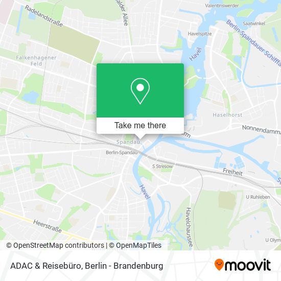 ADAC & Reisebüro map