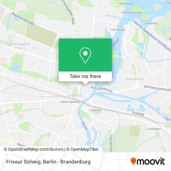 Карта Friseur Solveig