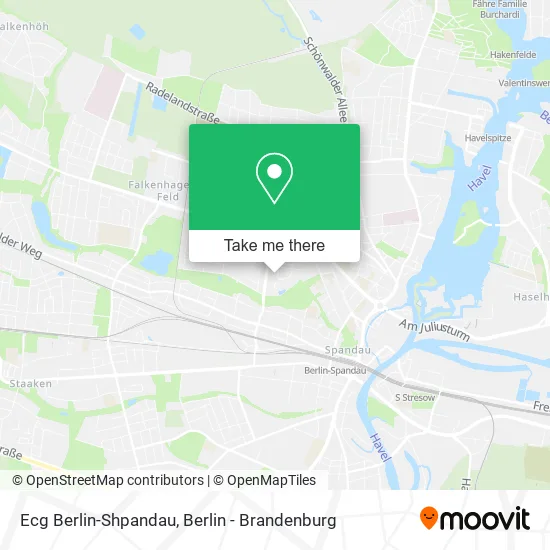 Карта Ecg Berlin-Shpandau