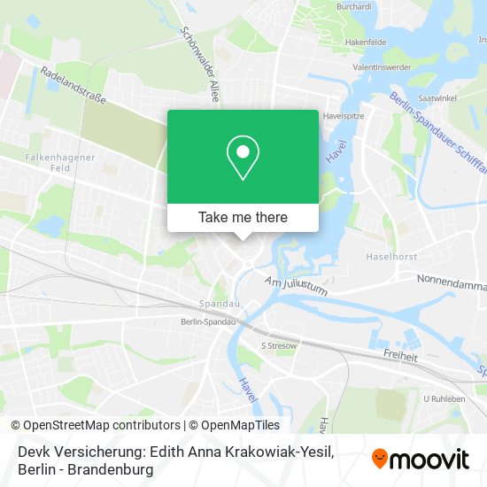 Devk Versicherung: Edith Anna Krakowiak-Yesil map