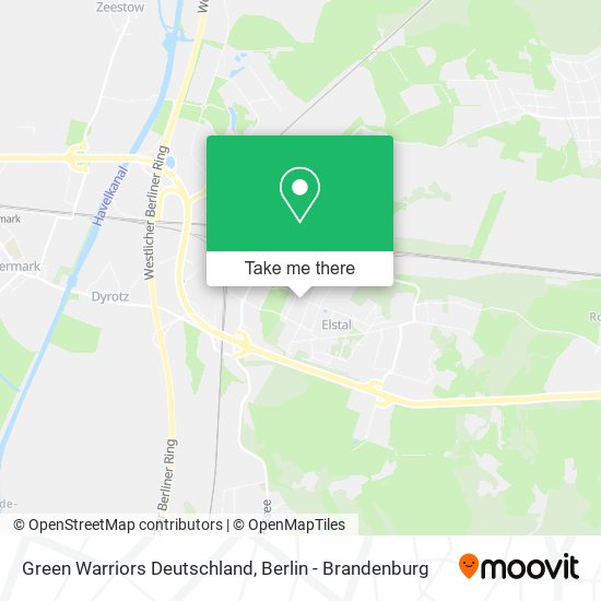 Карта Green Warriors Deutschland