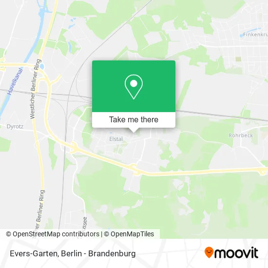 Карта Evers-Garten