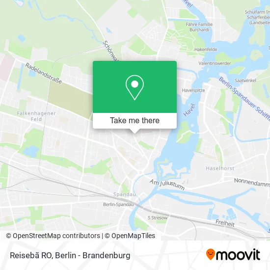 Карта Reisebã RO