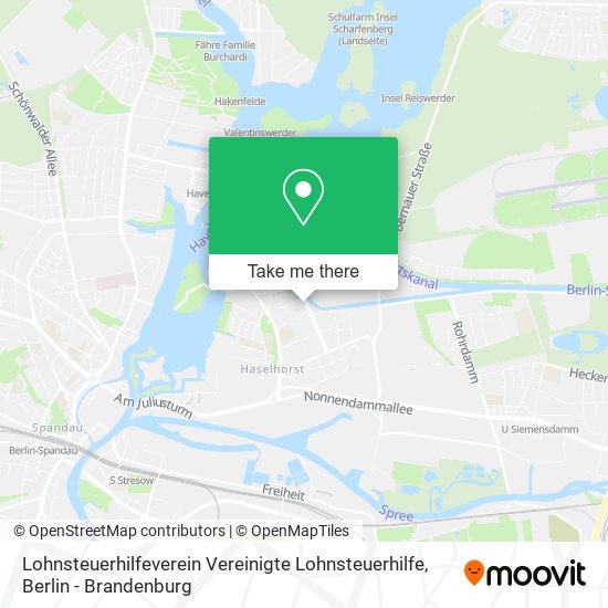 Lohnsteuerhilfeverein Vereinigte Lohnsteuerhilfe map