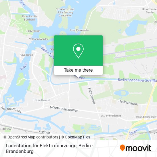 Ladestation für Elektrofahrzeuge map